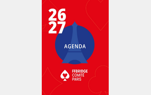 Agenda comité de Paris 2026-2027